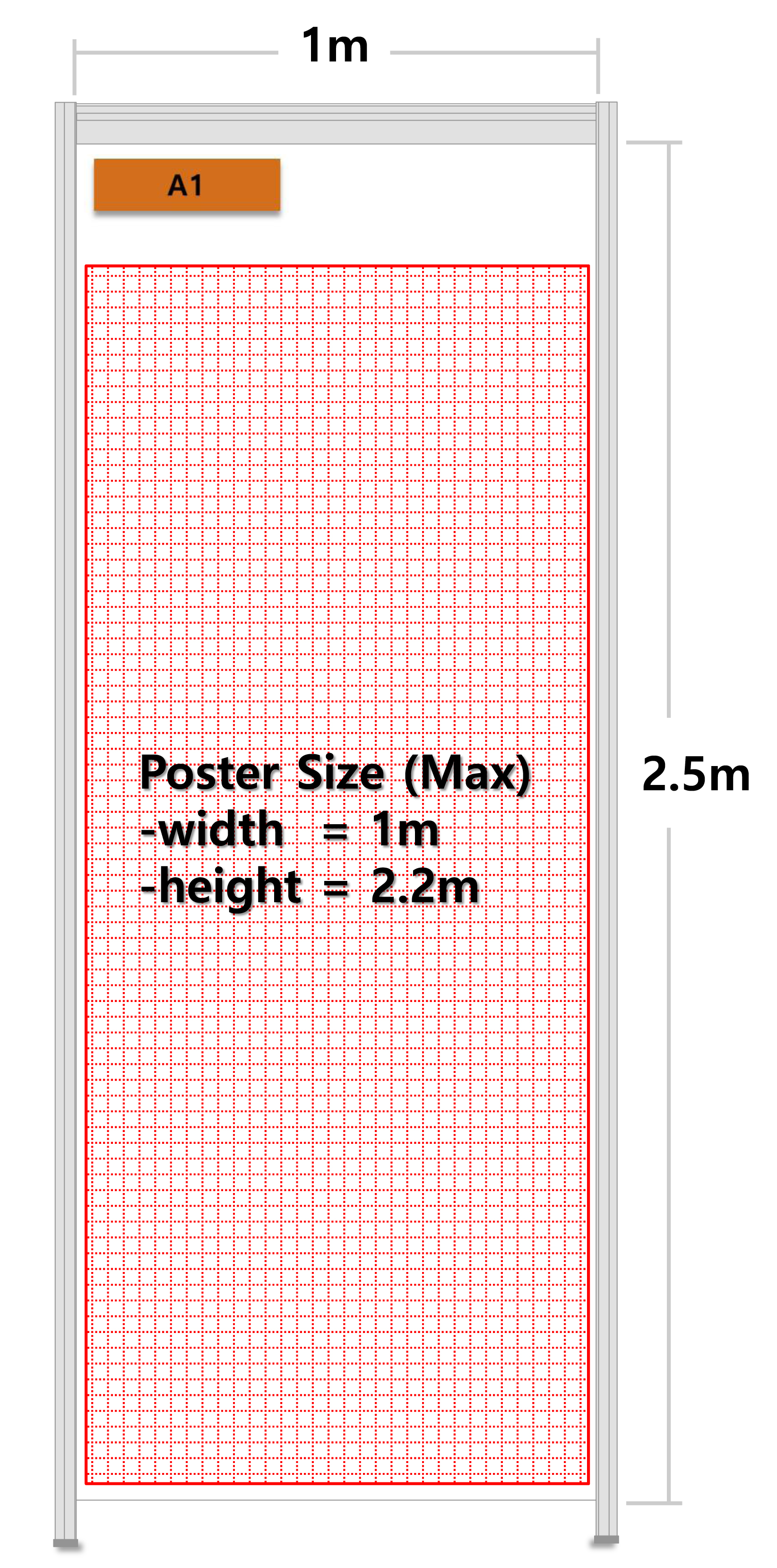 Guidelines for attaching a poster